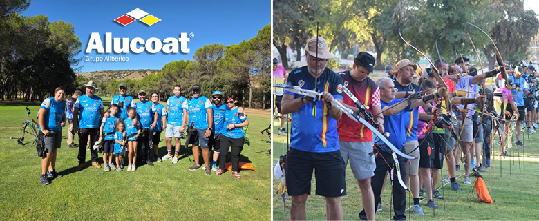 ALUCOAT renews its sponsorship with the Cástulo Archery Club